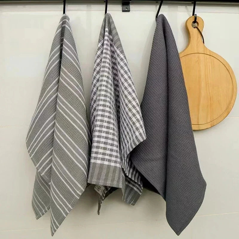 3pcs 100% Cotton Classic Tea Kitchen Towels