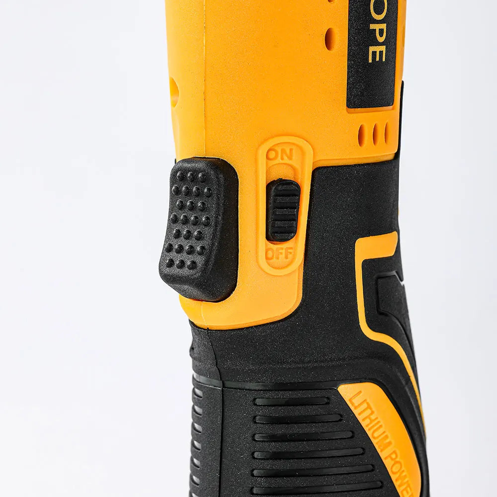 Electric ratchet wrench truss, rechargeable 90 degree right Angle, angular wrench fast stage truss