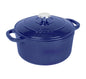 Lodge Cast Iron 5.5qt Red Dutch Oven