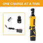 Electric ratchet wrench truss, rechargeable 90 degree right Angle, angular wrench fast stage truss