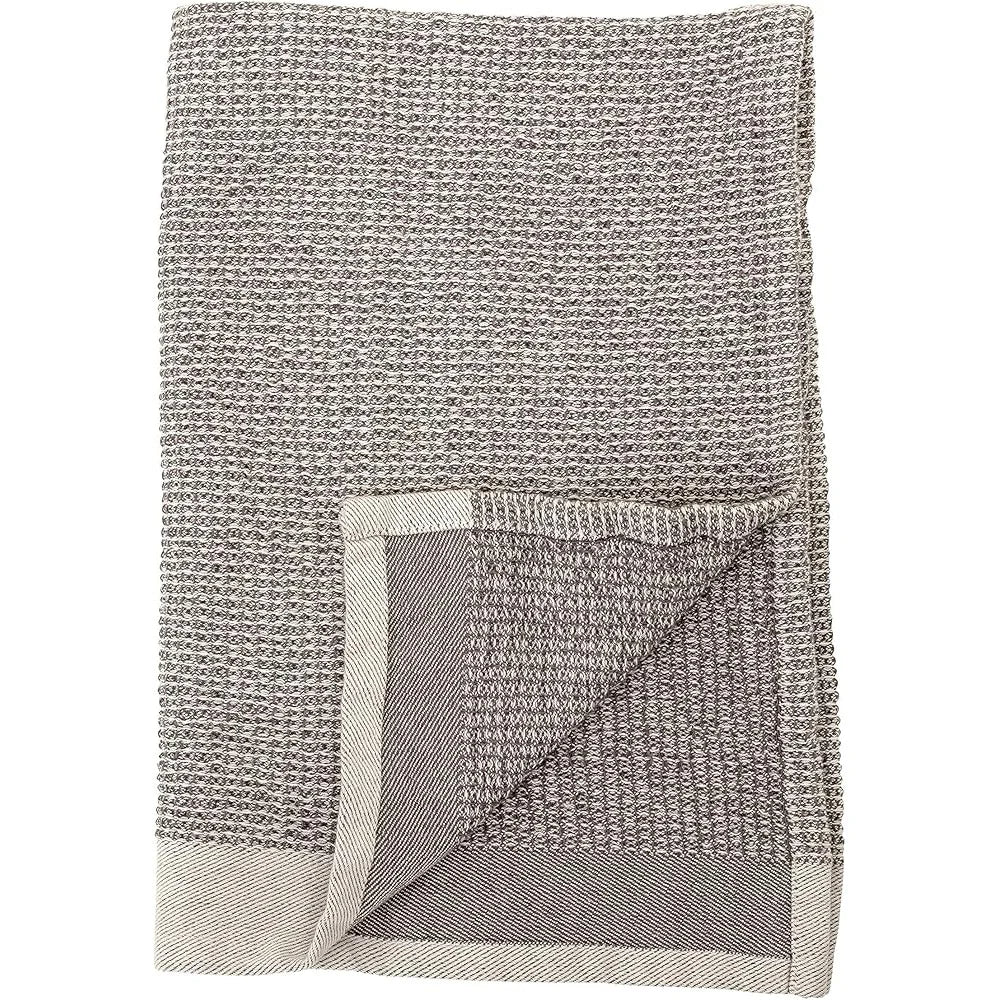 Two Soft Cotton Waffle Weave Kitchen Towels