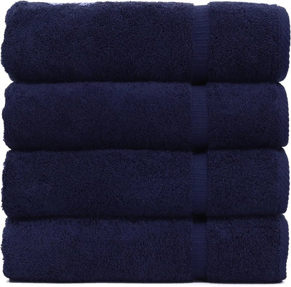 Four Super absorbent, 100% Turkey cotton towels