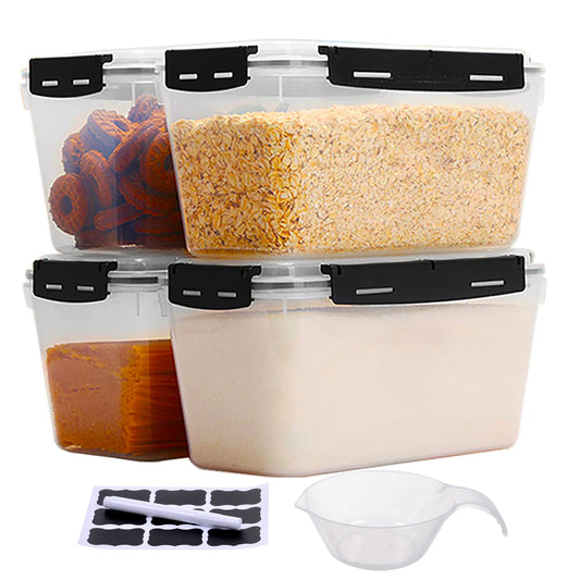 4-pack Airtight Food Storage Containers with Lids