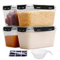 4-pack Airtight Food Storage Containers with Lids