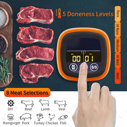 2 probe Kitchen and BBQ Digital Meat Thermometer