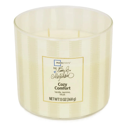 Aromatic 3-Wick Vanilla Jasmine Relaxation Candle