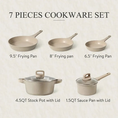 Carote Non- Stick Cookware Set
