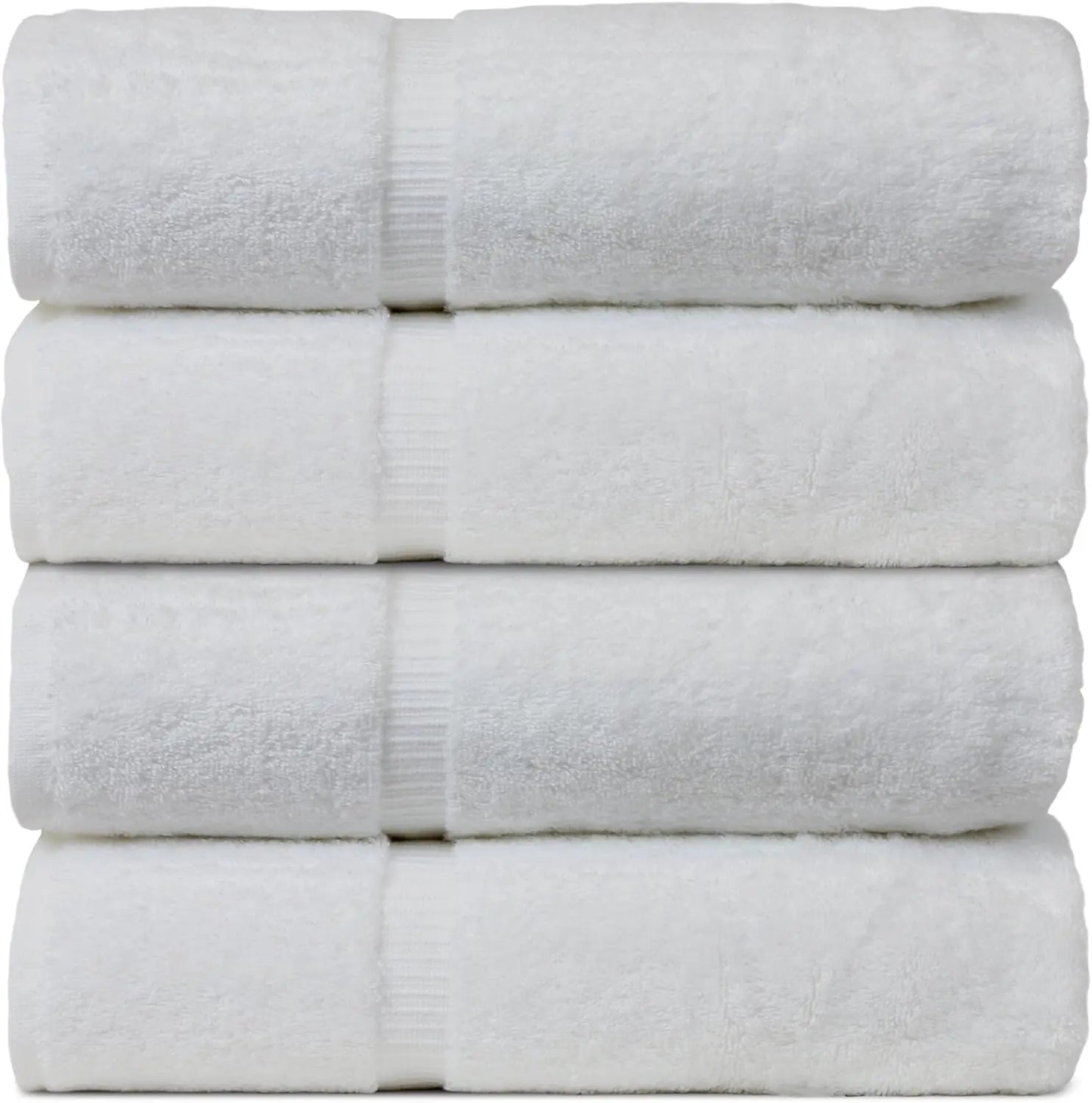 Four Super absorbent, 100% Turkey cotton towels