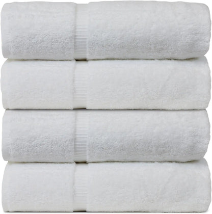 Four Super absorbent, 100% Turkey cotton towels
