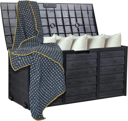 75 Gallon Lockable Patio Deck Storage Box